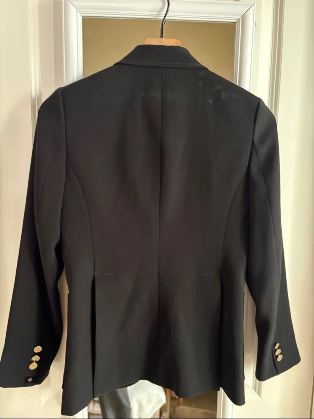 LOUIS VUITTON Uniformes Black 2 Button Blazer Jacket size EU34 - Picture 2 of 15